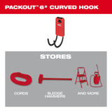 Milwaukee 48-22-8331 PACKOUT 6 Curved Hook