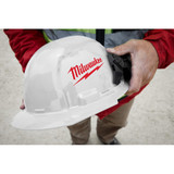 Milwaukee 48-73-1226 Green Front Brim Vented Hard Hat w/6pt Ratcheting Suspension - Type 1, Class C