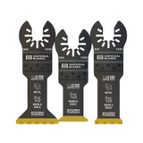 Milwaukee IBOATV-3 Imperial Blades IBOATV-3 One Fit Storm Titanium Metal/Wood Variety Pack, 3PC