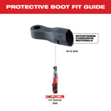 Milwaukee 49-16-2558 M12 FUEL 1/2 in. Ratchet Protective Boot