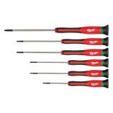 Milwaukee 48-22-2610 6 pc. Torx Precision Screwdriver Set w/Case