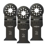 Milwaukee IBSL200-3 Imperial Blades IBSL200-3 Starlock 1-3/8" Standard Wood Blade, 3PC
