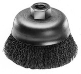 Milwaukee 48-52-1300 4 in. Carbon Steel Crimped Wire Cup Brush
