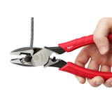 Milwaukee 48-22-6100 9 in. High Leverage Lineman's Pliers w/ Crimper