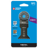 Milwaukee IBSL340-3 Imperial Blades IBSL340-3 Starlock 1-3/4" Standard Metal Blade, 3PC
