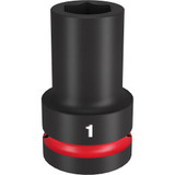 Milwaukee 49-66-6504 Shockwave Impact Duty 1" Drive 1" Deep 6 Point Socket