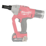 Milwaukee 49-16-2661HT M18 FUEL 1/4" Lockbolt Tool w/ ONE-KEY Hucktainer Fastener Adapter