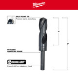 Milwaukee 48-89-2754 1 in. S&D Black Oxide Drill Bit
