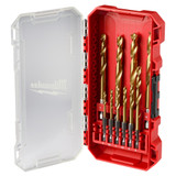 Milwaukee 48-89-4859 Shockwave Impact Duty RED HELIX Titanium Metric Drill Bit Set 10PC