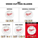 Milwaukee 48-40-1026 10 in. 50T Combination Circular Saw Blade