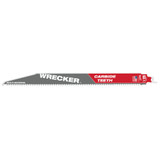 Milwaukee 48-00-5343 12" 6 TPI THE WRECKER with Carbide Teeth SAWZALL Blade 3PK