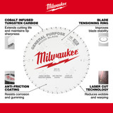 Milwaukee 48-40-1220 12 in. 44T General Purpose Circular Saw Blade