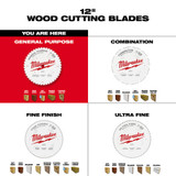 Milwaukee 48-40-1220 12 in. 44T General Purpose Circular Saw Blade