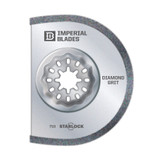 Milwaukee IBSL710-1 Imperial Blades IBSL710-1 Starlock 3" Diamond Grit Segment Blade, 1PC