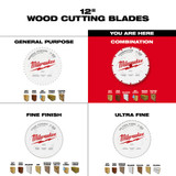 Milwaukee 48-40-1222 12 in. 60T Combination Circular Saw Blade