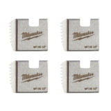 Milwaukee 48-36-1107 1/2" HIGH SPEED NPT Portable Pipe Threading Dies