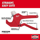 Milwaukee 48-22-4210 1-5/8 in. Ratcheting Pipe Cutter