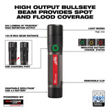 Milwaukee 2160-21 USB Rechargeable 800L Compact Flashlight