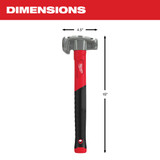 Milwaukee 48-22-9040 4in1 Lineman's Hammer