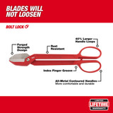 Milwaukee 48-22-4001 16 in. Bulldog Tinner