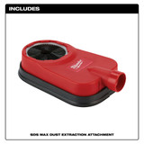 Milwaukee 5317-DE SDS Max Dust Extraction Attachment