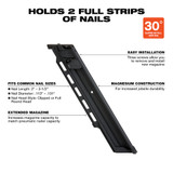 Milwaukee 48-08-2745 M18 FUEL 30 Degree Framing Nailer Extended Capacity Magazine