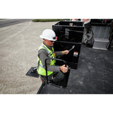 Milwaukee 48-73-5214 AR/FR Cat. 1 Class 2 Breakaway High Visibility Yellow Mesh Safety Vest - 4XL/5XL (ANSI/CSA)