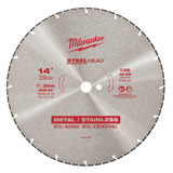 Milwaukee 49-93-7840 14 in. STEELHEAD Diamond Cut-Off Blade