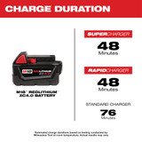 Milwaukee 48-11-1840 M18 REDLITHIUM XC 4.0Ah Extended Capacity Battery Pack