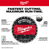 Milwaukee 49-93-7535 12 in. Diamond Ultra Segmented Blade