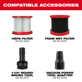 Milwaukee 0880-20 M18 2-Gallon Wet/Dry Vacuum