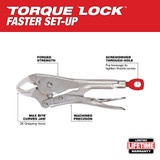 Milwaukee 48-22-3690 10Pc TORQUE LOCK Locking Pliers Kit