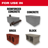 Milwaukee 48-20-3985 SDS MAX 4CT MX4 1-1/2" X 24" X 29"
