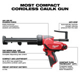 Milwaukee 2441-20 M12 10 oz Caulk Gun