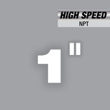 Milwaukee 48-36-1009 1" HIGH SPEED NPT Portable Pipe Threading Forged Aluminum Die Head