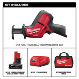 Milwaukee 2520-21XC M12 FUEL HACKZALL Reciprocating Saw Kit