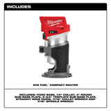 Milwaukee 2723-20 M18 FUEL Compact Router