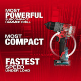 Milwaukee 3404-22 M12 FUEL 1/2" Hammer Drill/Driver Kit