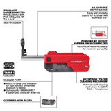 Milwaukee 2916-DE M18 FUEL HAMMERVAC 1-1/4" Dedicated Dust Extractor