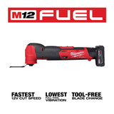 Milwaukee 2526-21XC M12 FUEL Oscillating Multi-Tool Kit
