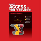 Milwaukee 2962P-20 M18 FUEL 1/2 Mid-Torque Impact Wrench w/ Pin Detent