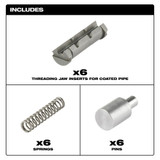 Milwaukee 49-16-5102 Milwaukee Threading Jaw Inserts for Coated Pipe