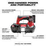 Milwaukee 2429-21XC M12 Cordless Sub-Compact Band Saw Kit