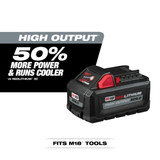 Milwaukee 48-11-1862 M18 REDLITHIUM HIGH OUTPUT XC 6.0Ah Battery Pack (2 Piece)