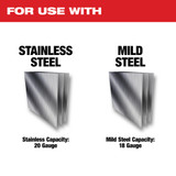 Milwaukee 2637-20 M18 Cordless 18 Gauge Single Cut Shear