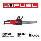 Milwaukee 2727-20 M18 FUEL 16 in. Chainsaw