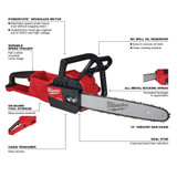 Milwaukee 2727-20 M18 FUEL 16 in. Chainsaw