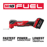 Milwaukee 2836-21 M18 FUEL Oscillating Multi-Tool Kit