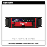 Milwaukee 2950-20 M18 PACKOUT Radio + Charger