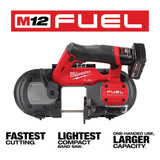 Milwaukee 2529-21XC M12 FUEL Compact Band Saw Kit